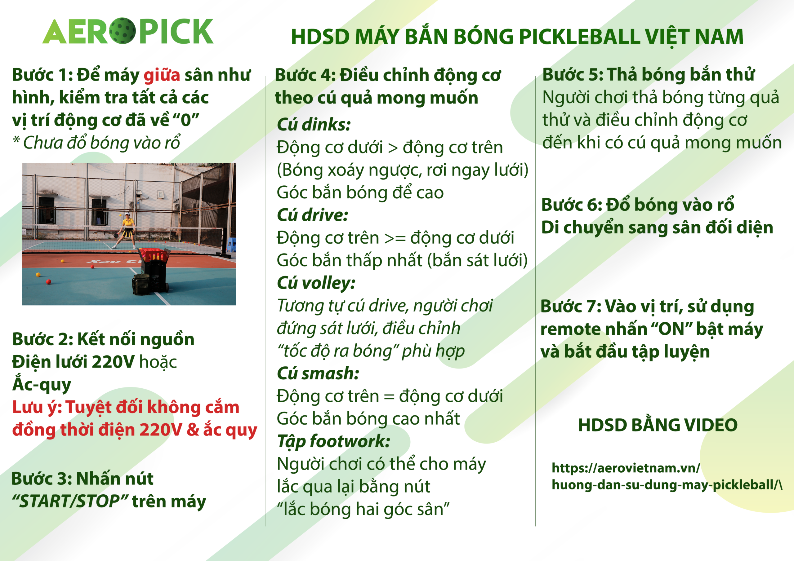 Máy bắn bóng pickleball Việt Nam - Cơ bản - Ảnh 18